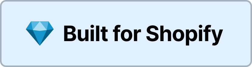 Built for Shopify Badge