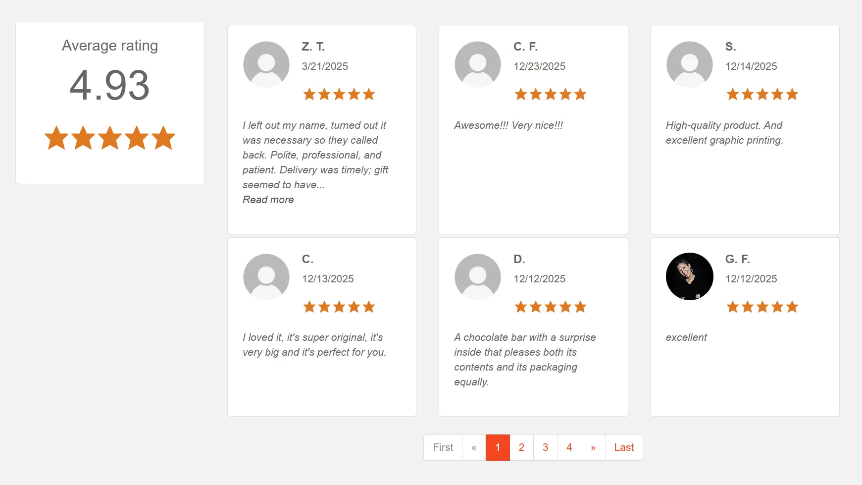 Reviews